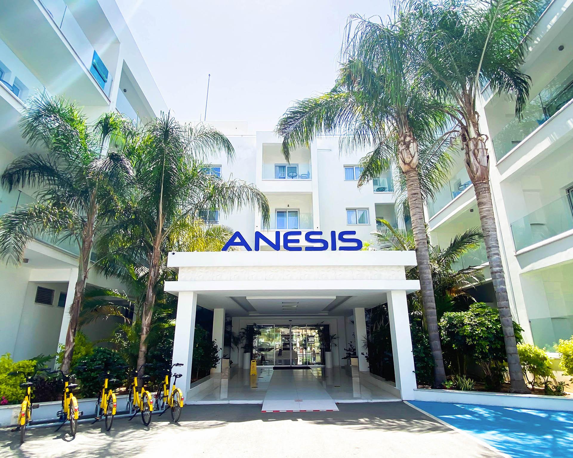Anesis Hotel Ajía Nápa Kültér fotó